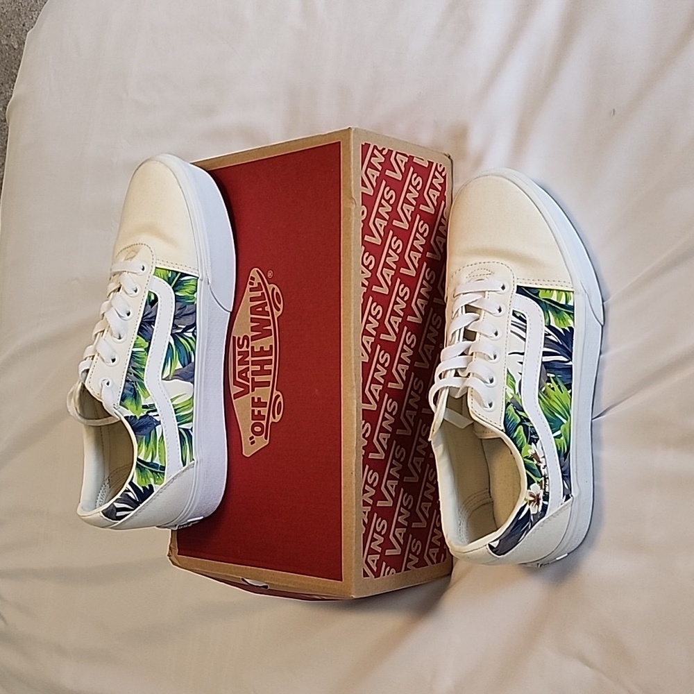 Vans Paradise Floral Ward Platform 9W